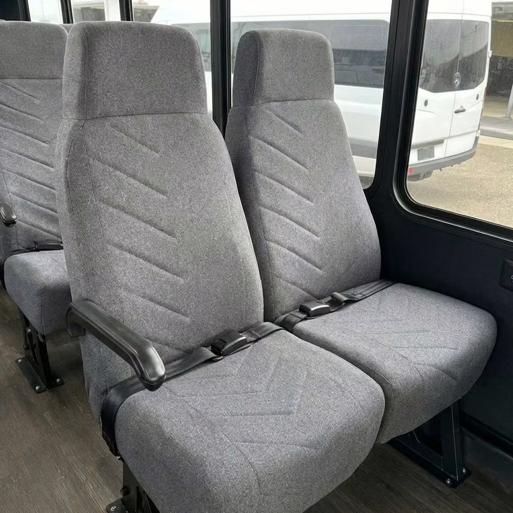 hobart 18 passenger minibus high back seats