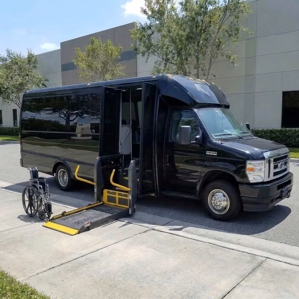 hobart 18 passenger minibus wheelchair lift