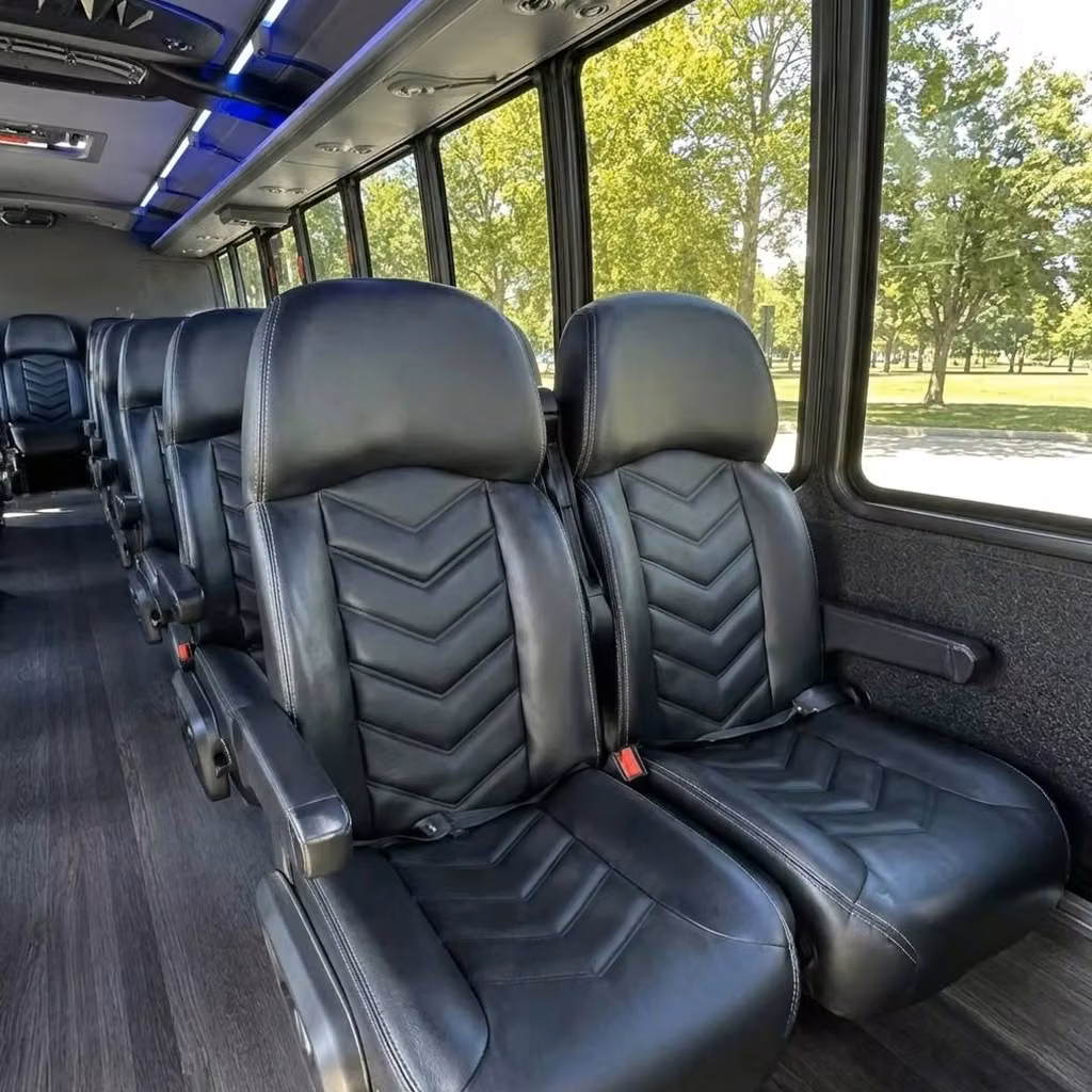 hobart 28 passenger minibus seating