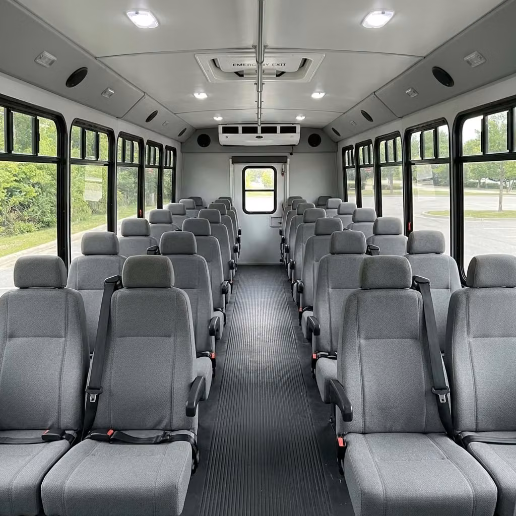 hobart 30 passenger minibus seating