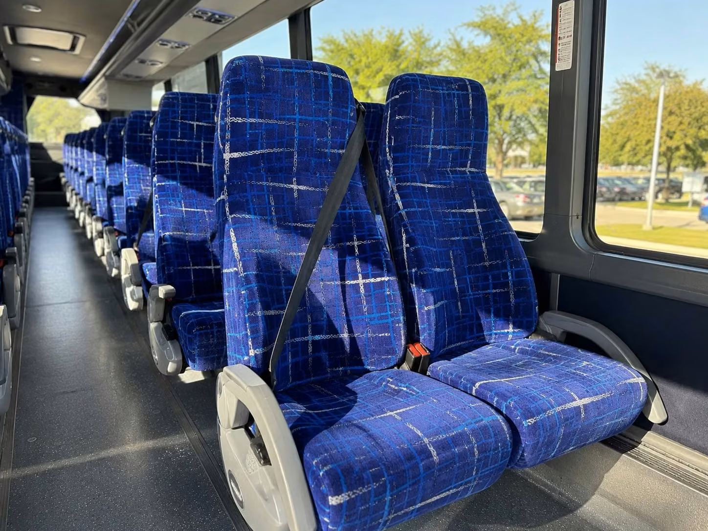 hobart charter bus interior 2