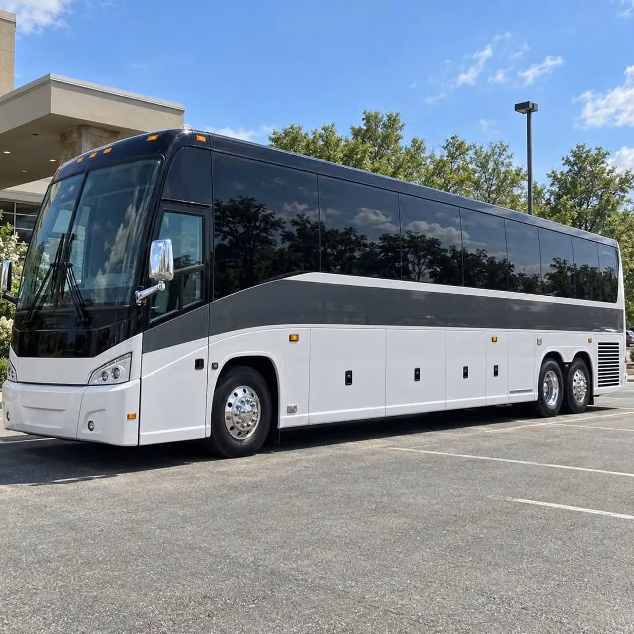 hobart charter bus transportation to notre dame stadium