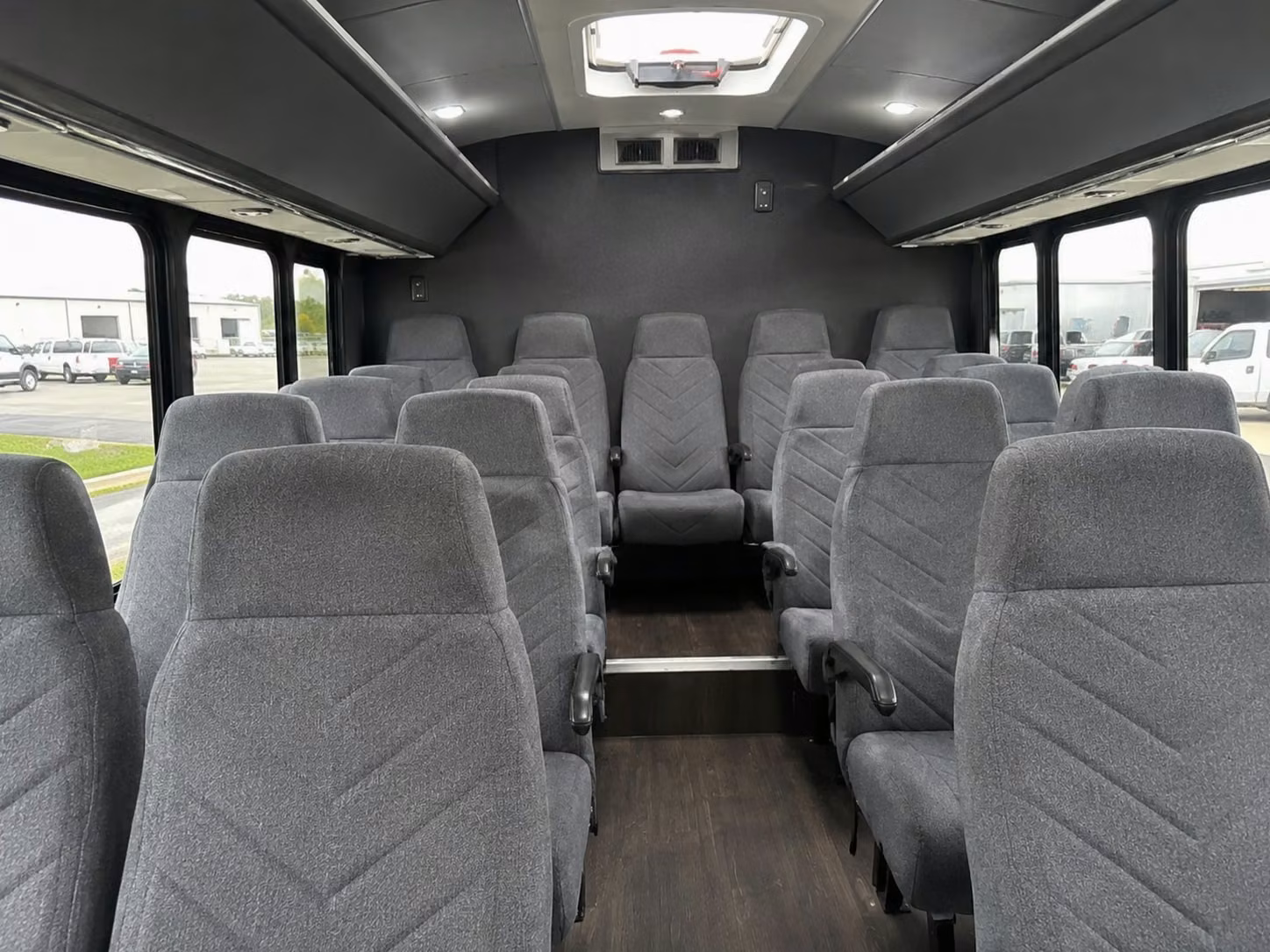 hobart minibus interior 1